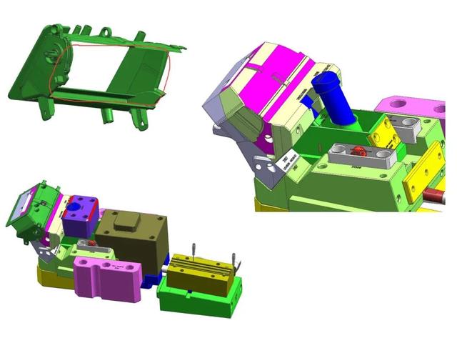 汽車空調出風口模具結構拆解:設計思路不是空想,而是見過